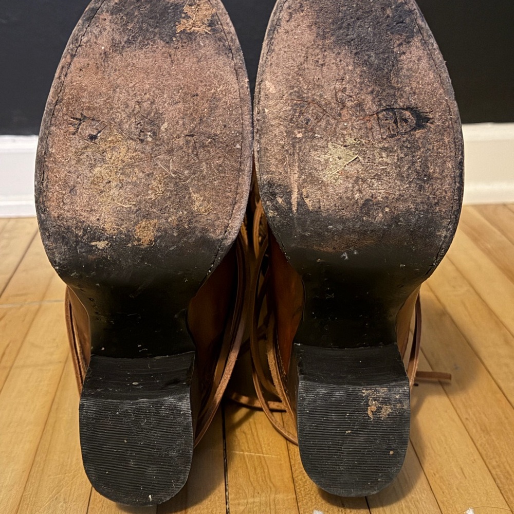 Freebird Coal boots in cognac - Picture 5 of 8